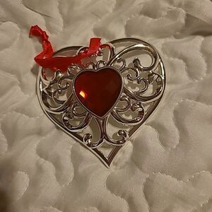 Lenox Bejeweled Heart Ornament